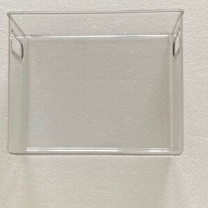 mDesign Plastic Deep Kitchen and Pantry Organizer with Handles.